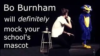 Bo Burnham will definitely mock your school's mascot