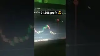 first profit on my trading 91.50$ please like and comment subscribe 👍😎