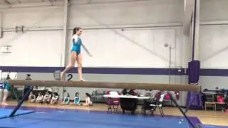 Jenna new era gymnastics meet March 2016