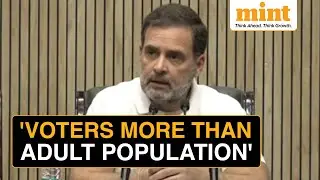 Rahul Gandhi Questions EC Over Alleged Election Fraud In Maharashtra | Claims 'More Voters Than...'