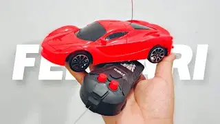 Rc Small Ferrari Car Unboxing And Review