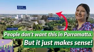 Chatting with Liz Tilly (Federal Greens Candidate for Parramatta) about Parramatta North Rezoning