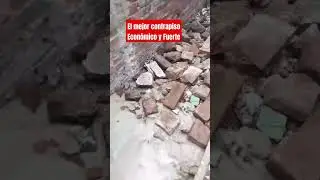 As&iacute; se hace un buen contrapiso, escombros grandes + mezcla de cal