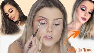 FUI DESAFIADA A FAZER A MAKE MAIS TEMIDA POR MIM | Feat. Ju Leme