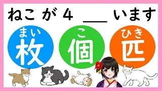 Counter 助数詞（じょすうし）みんなの日本語／Minna no Nihongo
