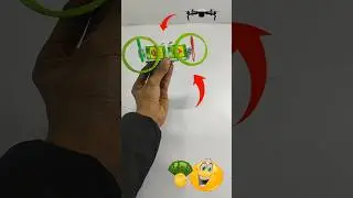 How to make drone || घर पर बनाएं flying drone || science project #viral #shorts