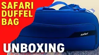 Safari duffle bag unboxing and review and cheapest price 