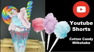 Cotton Candy Milkshake #Shorts