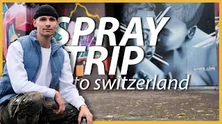 Muralkunst - Ich fahre in die Schweiz zum Spr&uuml;hen!
