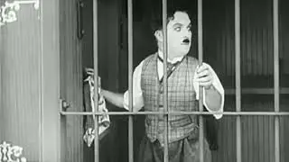 'Stomme film' Charlie Chaplin 'Leeuwenkooi' ZONDER GELUID