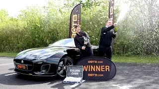 Winner! Week 17 2017 - Jonathan Woodcock wins Jag F-Type V6S Cab & &pound;10K (Apr 24th - Apr 30th 2017)