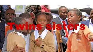 TWICE SISTERS ORPHANS CRIED WHEN SINGING WHILE. H.E SIMBA ARATI WATCHING THEM 😔
