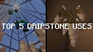 Top 5 Dripstone uses | Minecraft snapshot 20w48a