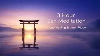 3 Hour Zen Meditation &bull; Deep Healing, Inner Peace & Morning Calm