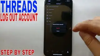 ✅  How To Logout Of Threads 🔴