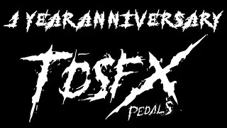 TDSFX PEDALS 1 Year Anniversary #tdsfxpedals #heathenguitarworks #arachnidcabinets