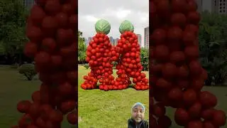 Vegetables collab #vagetables #satisfying #watermelon #vegetabls #vegetables #tomato #patato
