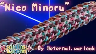 &ldquo;Nico Minoru&rdquo; ~ Hook-Only, Rainbowloom Design&nbsp; #33shintara33 #NicoMinorubracelet #eternal.warlock
