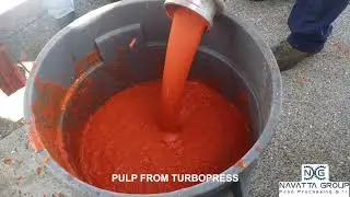 NG Tomato waste Turbo-Press