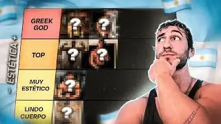 TIER LIST buscando el CUERPO M&Aacute;S EST&Eacute;TICO de&nbsp;ARGENTINA