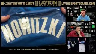 The Almanac Multi Sport Memorabilia Edition Case Break #4 RANDOM HIT STYLE