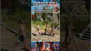 Gale gives a love advice to Karlach in Baldur's Gate 3