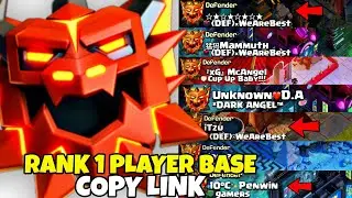2026 Global Top No 1 Player Th18 Legend Base With Link | Top 10 Th18 Legend Base