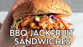 30‑Minute BBQ Jackfruit Sandwiches | Easy Vegan Pulled 