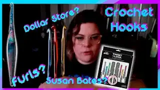 Crochet Hook 101 | Review of Furls Streamline and Susan Bates Twist and Lock