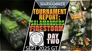 Olympus Games GT Sept 2025 GT Day 2 | Salamanders Firestorm | Warhammer 40k | (Sept 2025) #wh40k