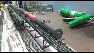 Walthers Oil Loading Platforms Assembled the Easy Way - Part 2: Pipe Runs, Dist. Pipes and Platforms