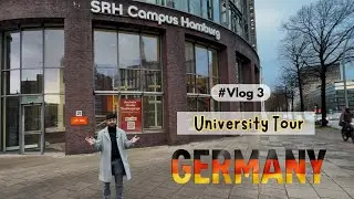 SRH Hamburg | University Tour | Supply Chain Management Student in Germany | Abhi In Germany |
