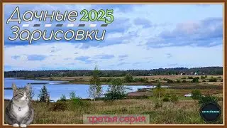 ДАЧНЫЕ ЗАРИСОВКИ 2025 | ТРЕТЬЯ СЕРИЯ