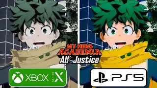 My Hero Academia All&rsquo;s Justice PS5 vs Xbox Series X Graphics Comparison
