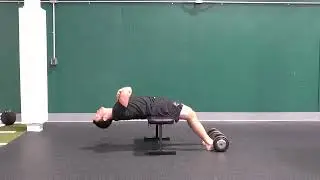 Cross Bench Sit Up