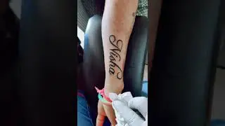 Nisha Name Tattoo