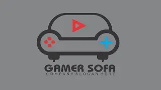 Corel Draw Tutorial . NEW GAMER SOFA LOGO DESIGN. #graphicsdesign #logodesign #bussinscarddesign 