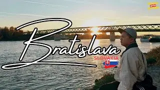 I DIDN'T EXPECT THIS CITY TO BE BEAUTIFUL | BRATISLAVA, SLOVAKIA 🇸🇰