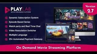 How to make PlayLab – On Demand Movie Streaming Platform v2.7 | CodeZoneBD