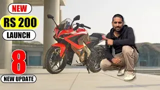 New Bajaj Pulsar RS 200 V2 2025 Model Launch With 8 Update 