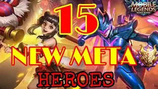 TOP 15 BEST HEROES MOBILE LEGENDS 2020 - SEASON 15/ Mobile Legends Tier List