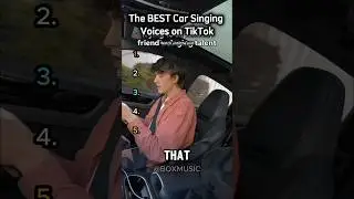 The BEST Car Singing Voices on TikTok