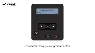 How to turn off auto firmware update for HP printers using CF258 CF259 toner cartridges