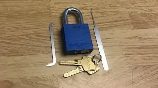 [3] Paclock 100A Padlock Picked and Gutted