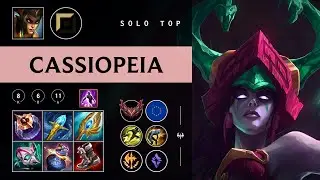 Cassiopeia Top vs Jax - EUW Grandmaster Patch 26.01