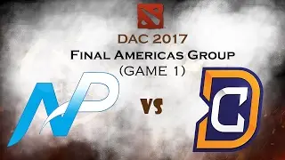 Team NP vs Digital Chaos (Final Americas Group) Game 1 DAC 2017