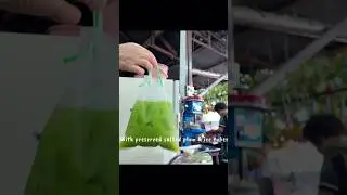 The Most Refreshing Kedondong/ Ambarella Juice Found at a Stall in Tanjung Tualang Perak Malaysia