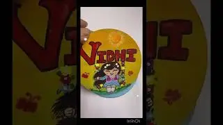 &ldquo; customised fridge 🤩(Name) Magnet&rsquo;s &ldquo; #customized #nameart #diy #magnets #creative #viralvideo#art