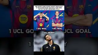 First show up in a UCL final, then talk🤫