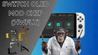 Nintendo Switch Oled RP2040 (HwFly) Modchip Instala&ccedil;&atilde;o